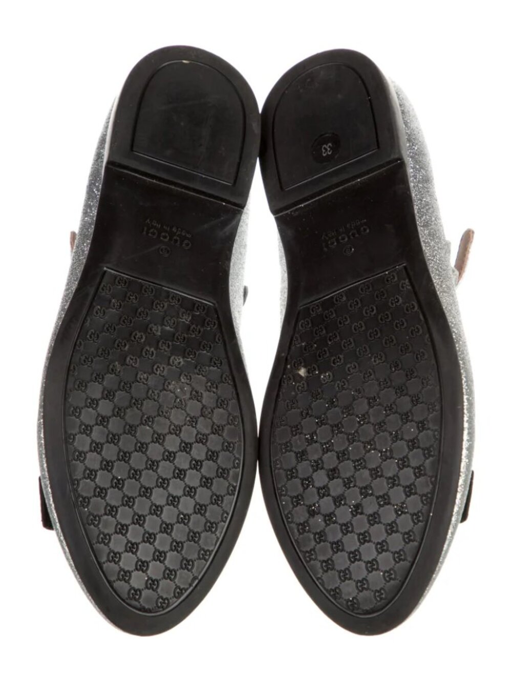 Gucci  Metallic Ballet Flats - Picture 3 of 3